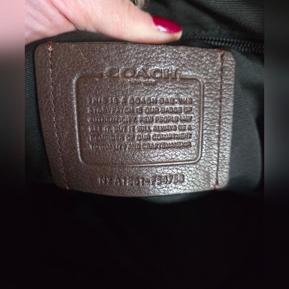 Vintage Coach Black and Brown Leather Tote Bag - Picture 13 of 16